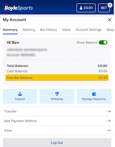 BoyleSports Deposit 1 (UK)