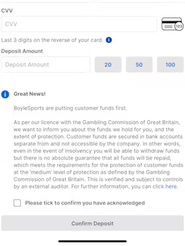 BoyleSports Deposit 3(UK)