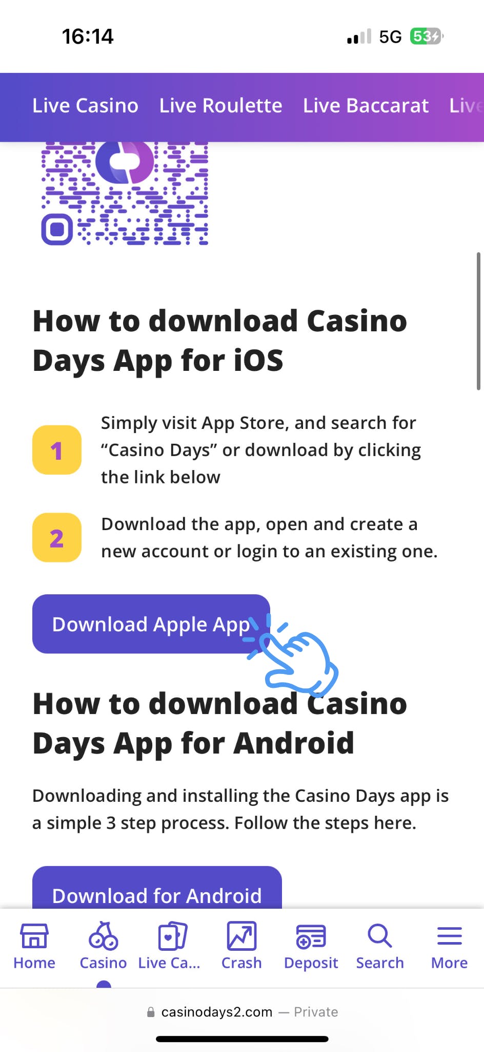 Casino Days App iOS App Download 4