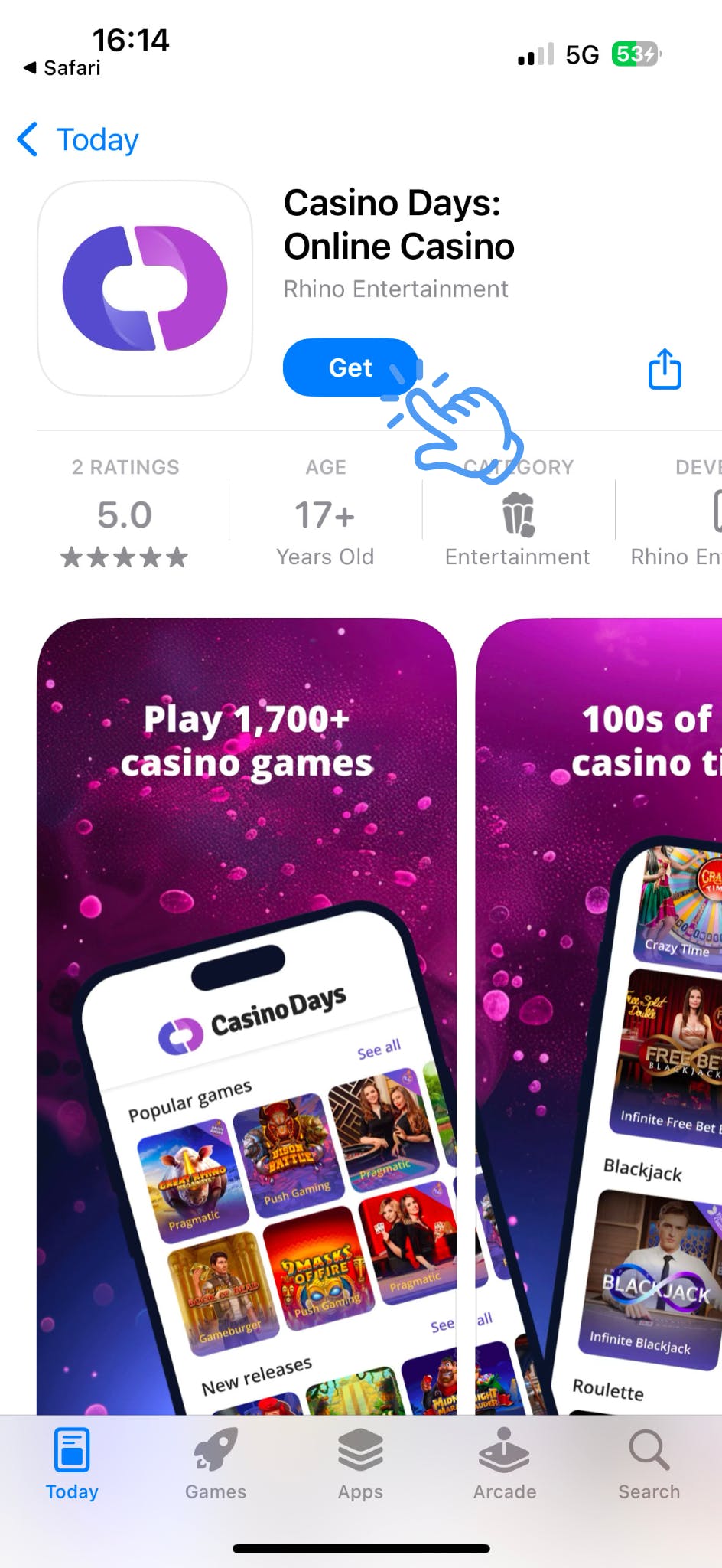 Casino Days App iOS App Download 5