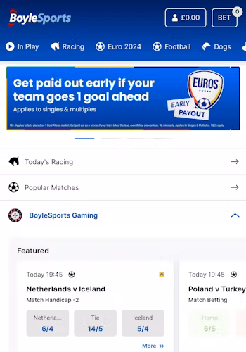 BoyleSports Withdraw 1 