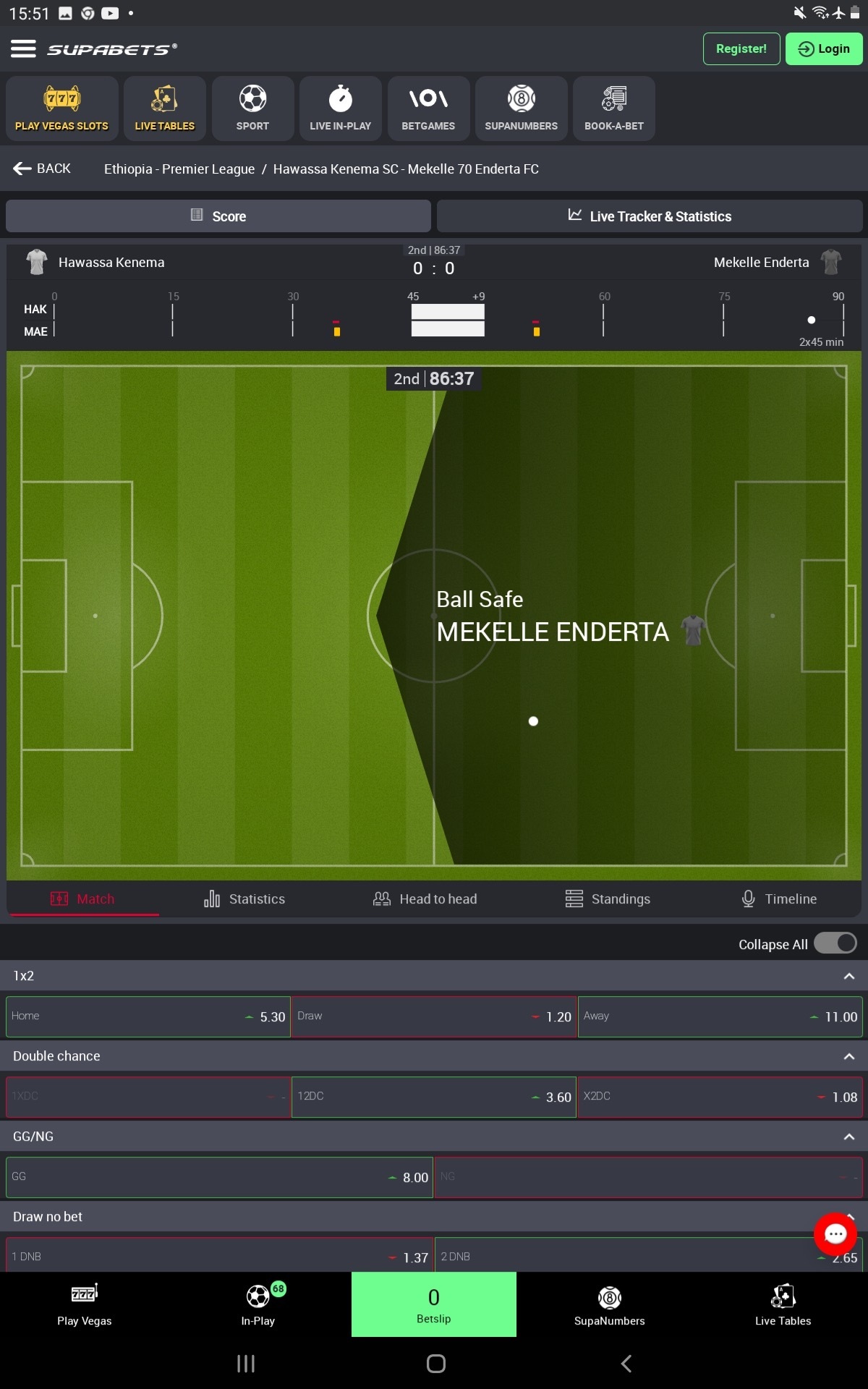Supabets Android App 2