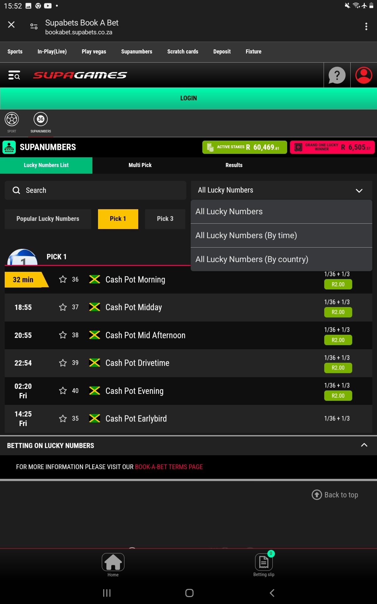 Supabets Android App 5