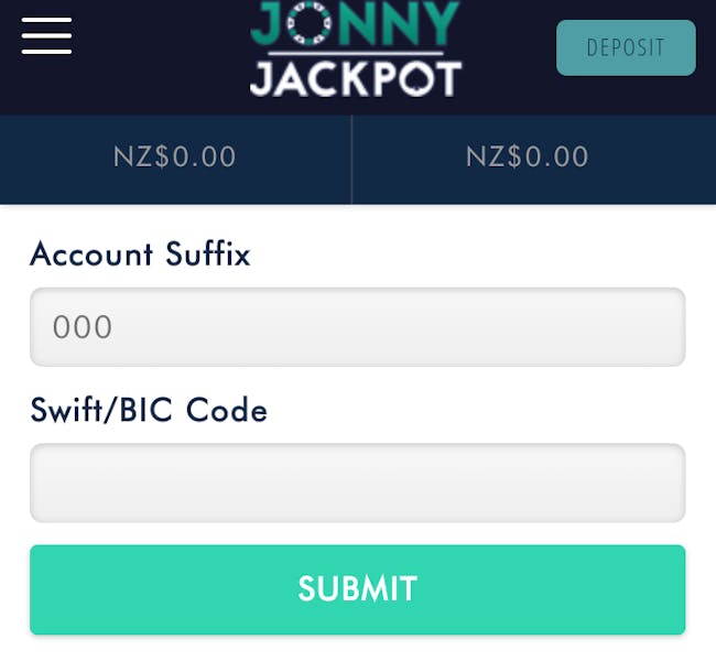 jonny jackpot withdrawal 3