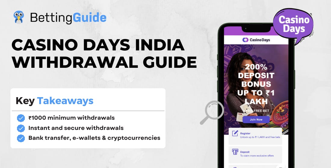 Casino Days India Withdrawal Guide