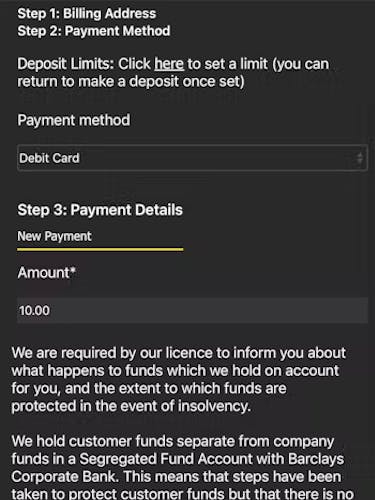 BetGoodwin Deposit 2 UK