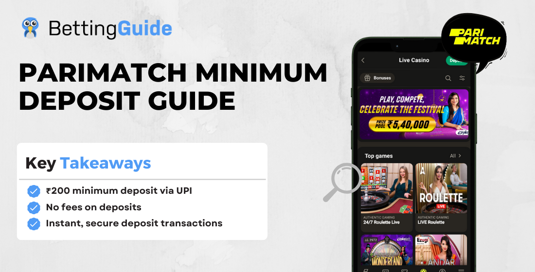 Parimatch Minimum Deposit Guide