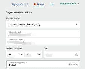 bet365 cómo depositar paso 3