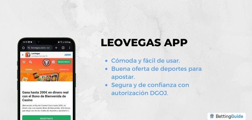 Leovegas app España