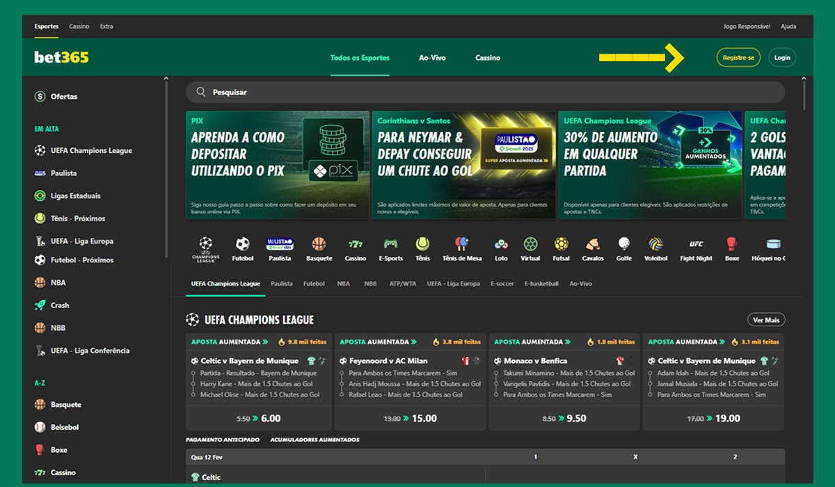 bet365 brasil cadastro