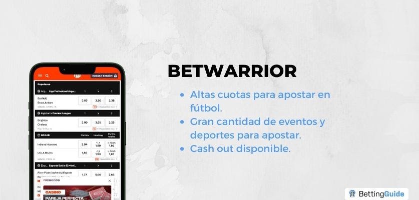 Betwarrior Argentina apuestas