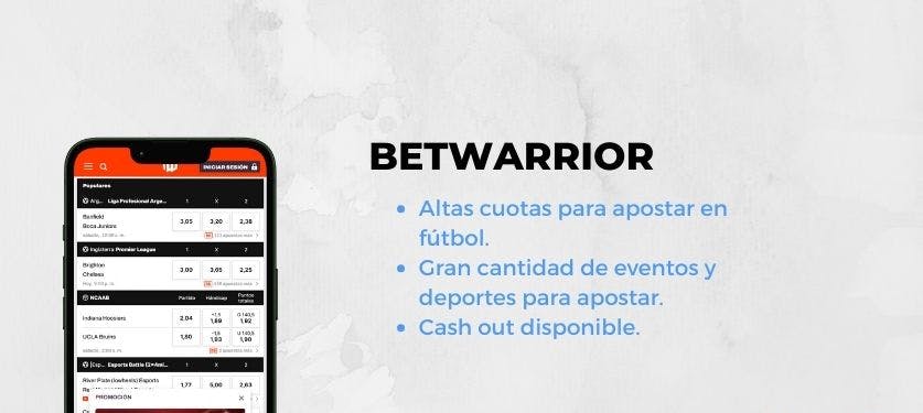 Betwarrior Argentina apuestas