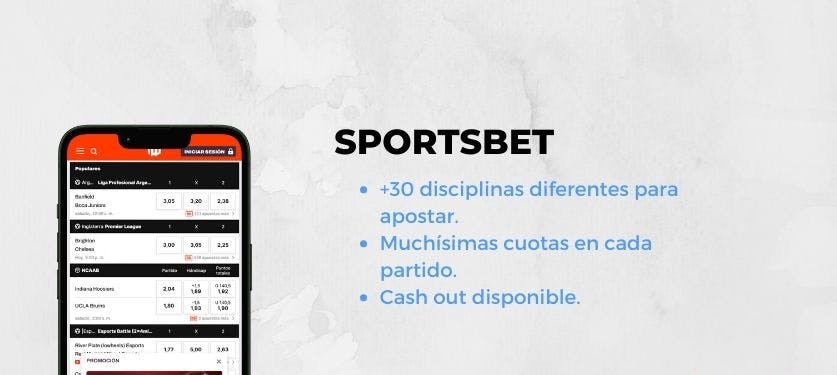 Sportsbet Argentina apuestas
