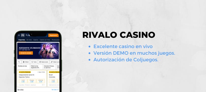 Rivalo casino Colombia