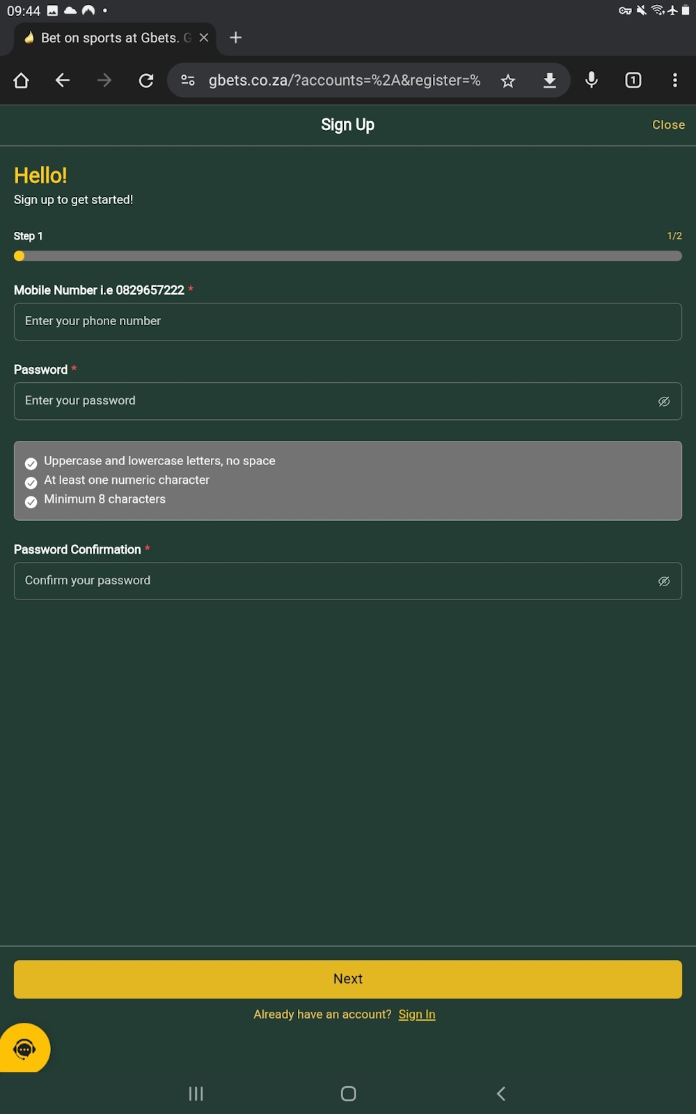 How to Install Gbets App Android Step 5
