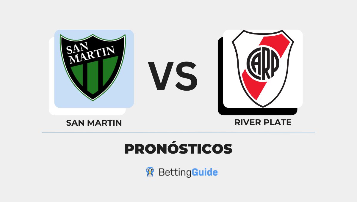 Pronósticos San Martin - River Plate