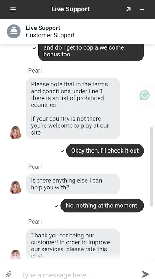 rtbet customer support testing