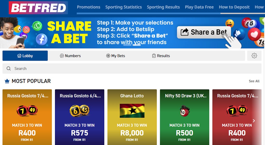 betfred za lucky numbers