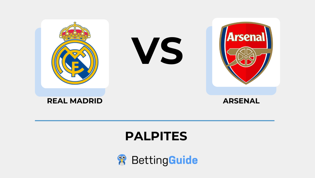 Palpites Real Madrid x Arsenal