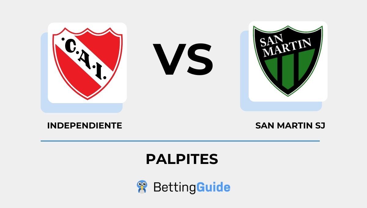 Palpites Independiente - San Martín San Juán