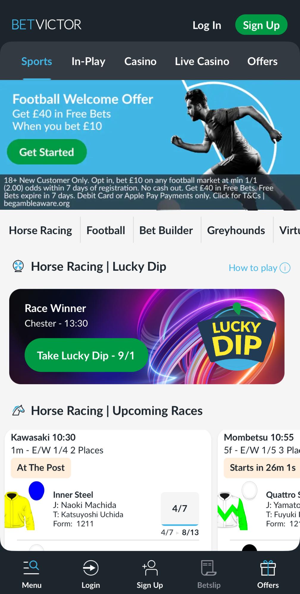 betvictor sports review