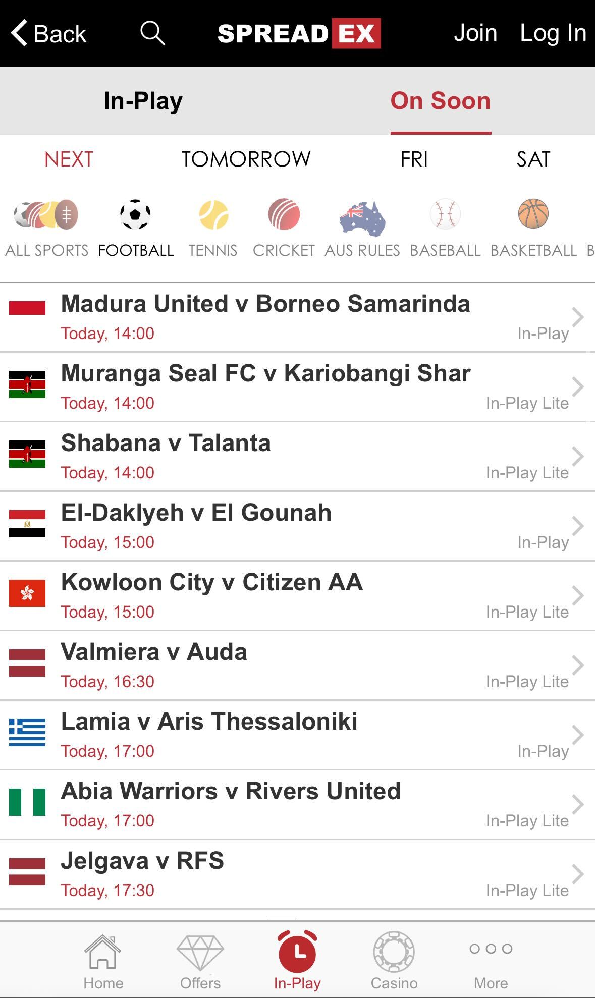 Spreadex football betting