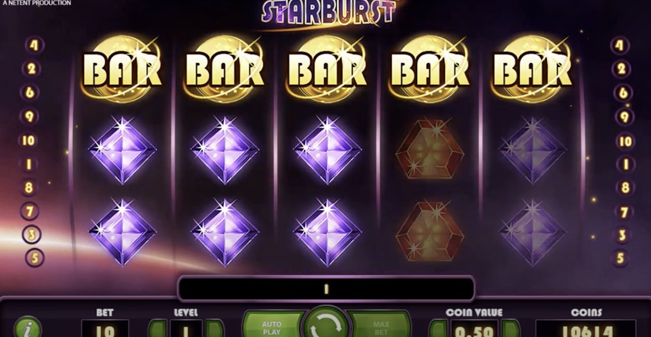 starburst slot by netent