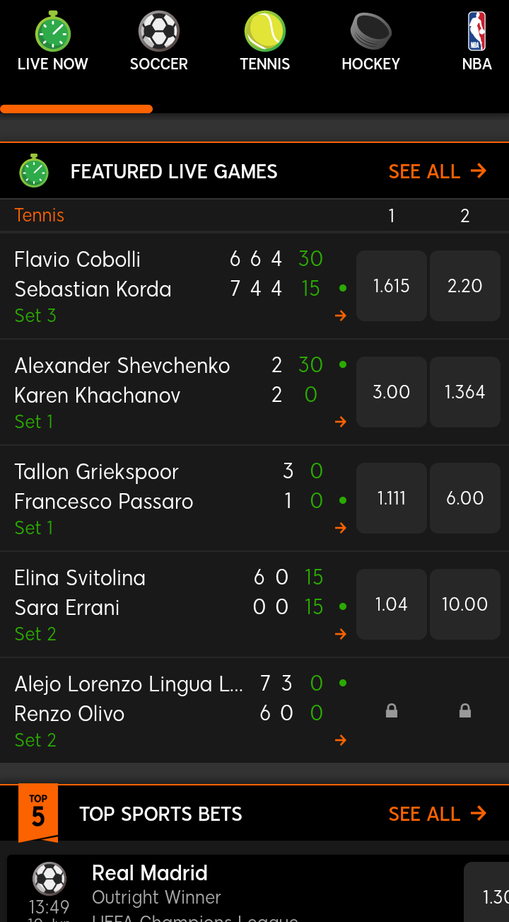 888sport live betting