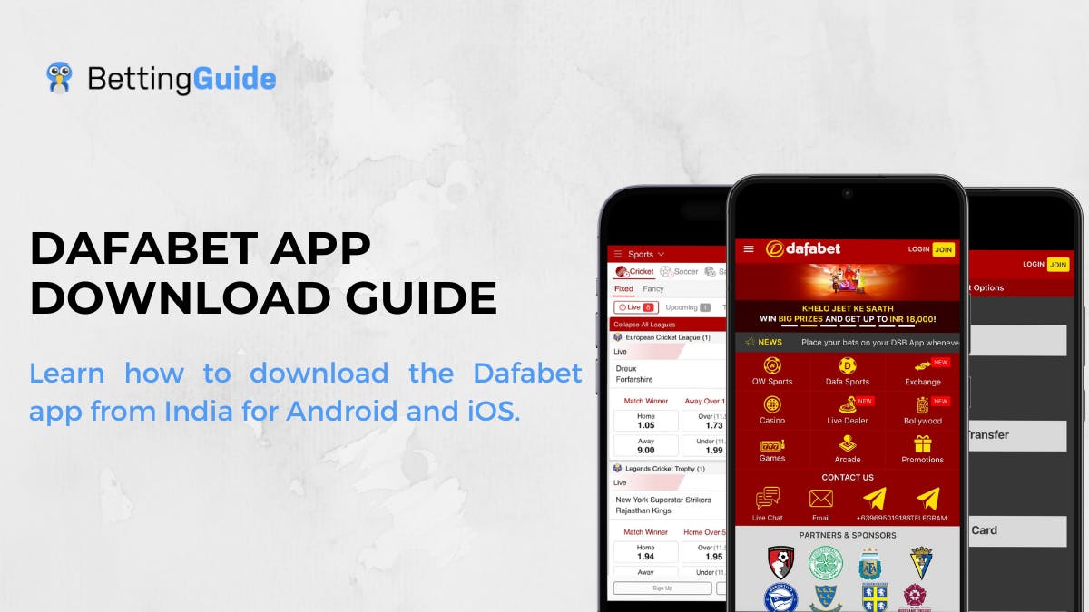 Dafabet app download guide. Learn how to download the Dafabet app from India for Android and iOS.