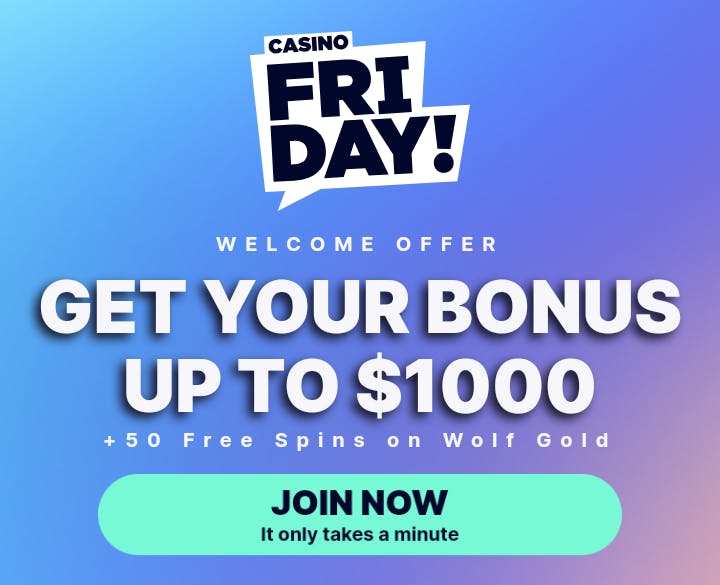casino friday sign up bonus