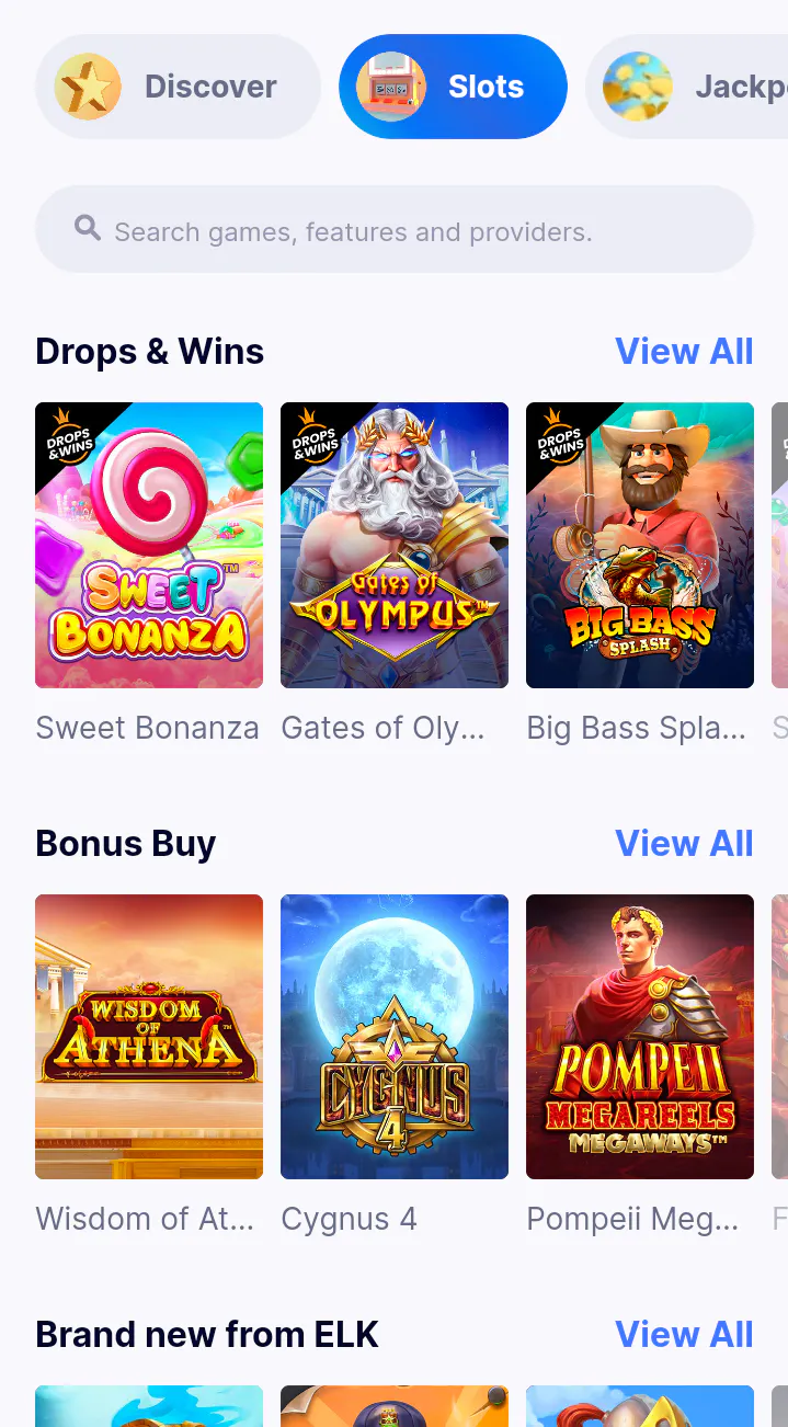 casinofriday slots selection