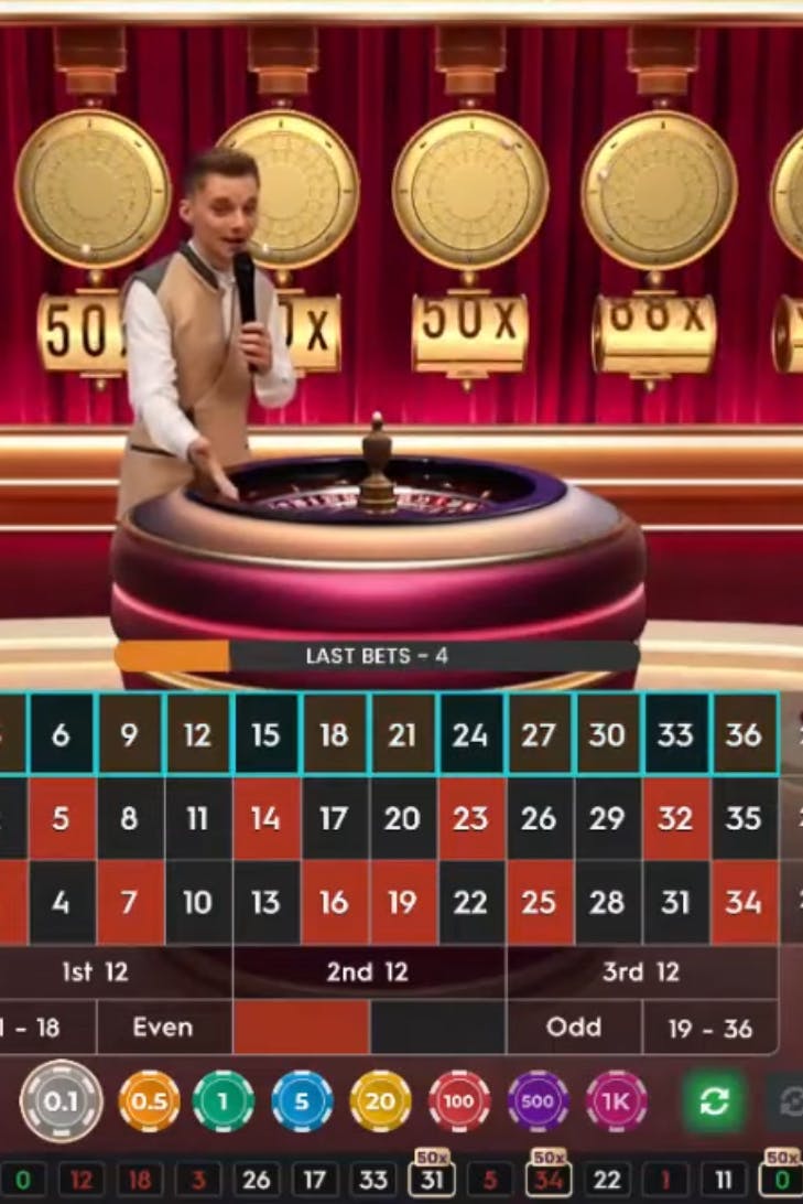 live casino testing at coolbet casino