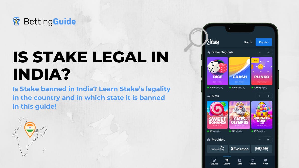 Is Stake Legal in India