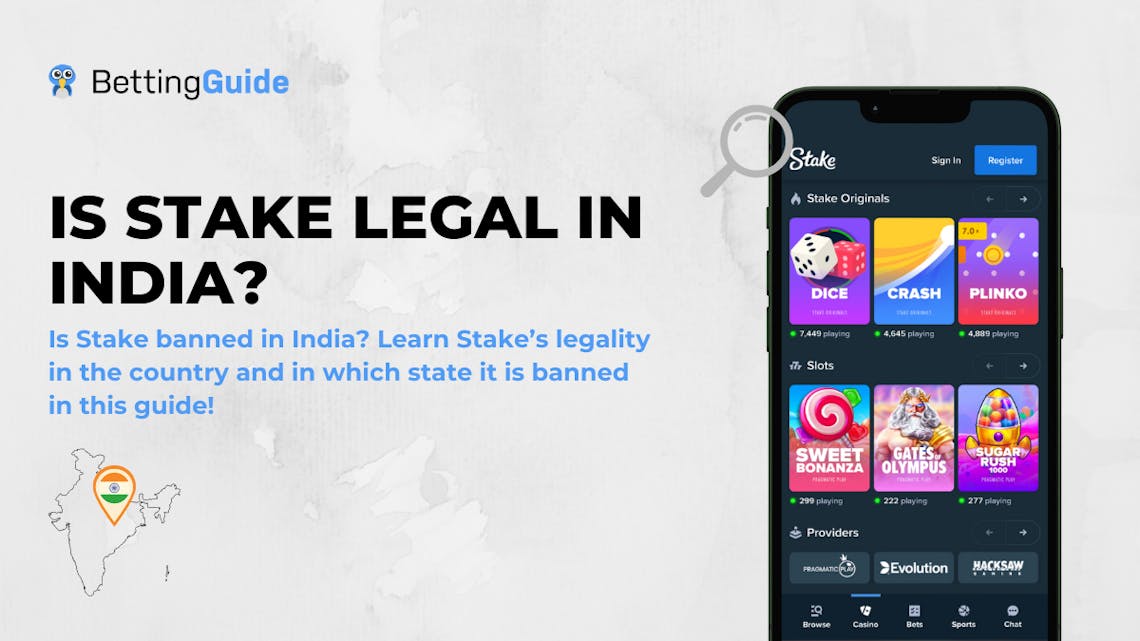 Is Stake Legal in India