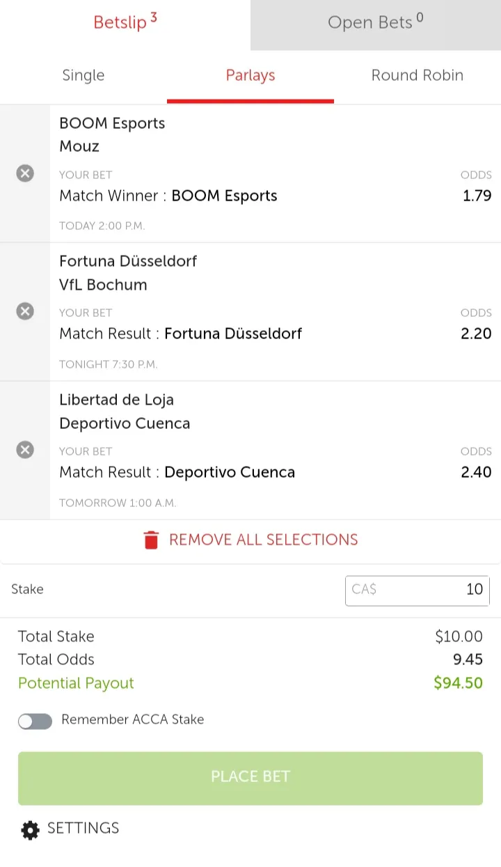 betslip betsafe