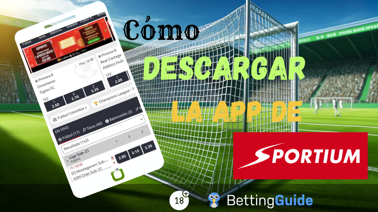 cómo descargar la sportium app