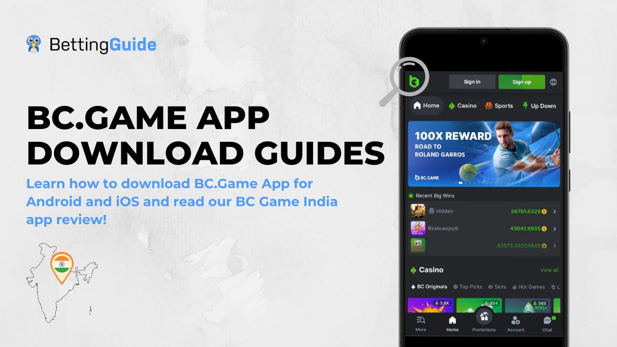 BC Game app download guides for India
