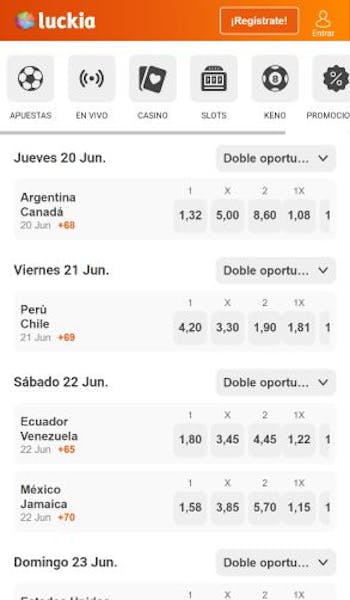 Luckia Colombia Copa América