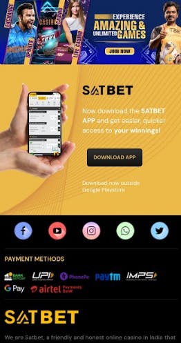 Satbet download app link
