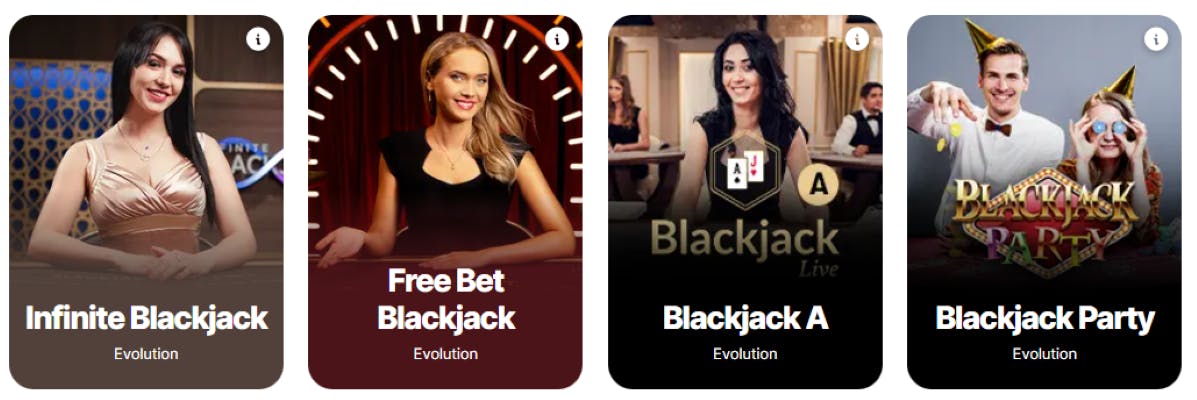 10Bet SA Online Blackjack Games