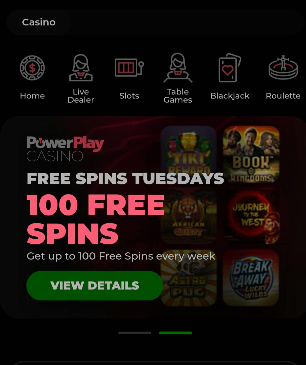powerplay free spins campaign