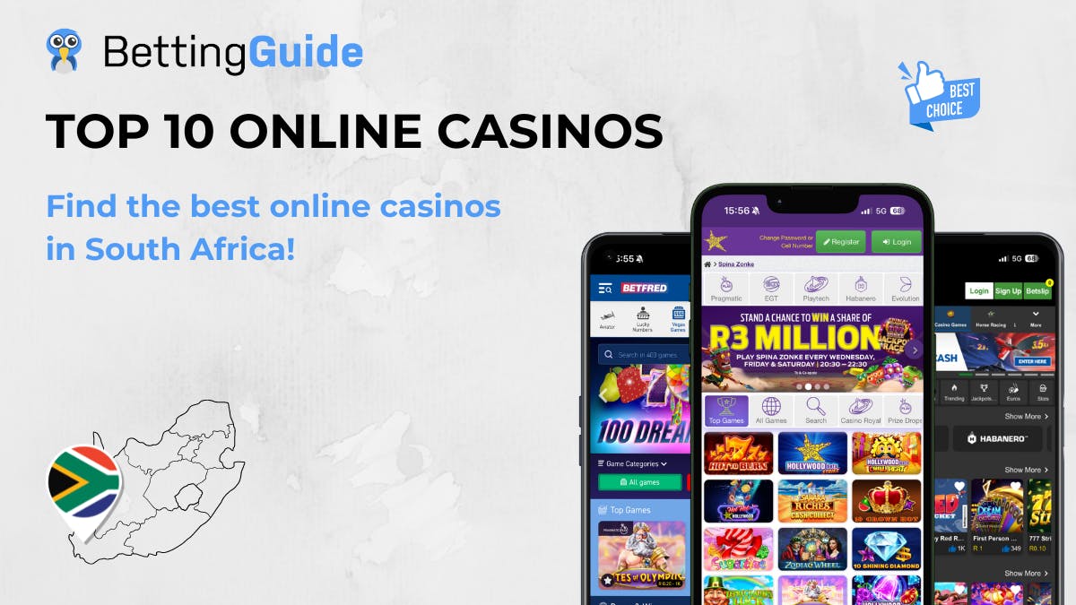 Top 10 Online Casinos in SA