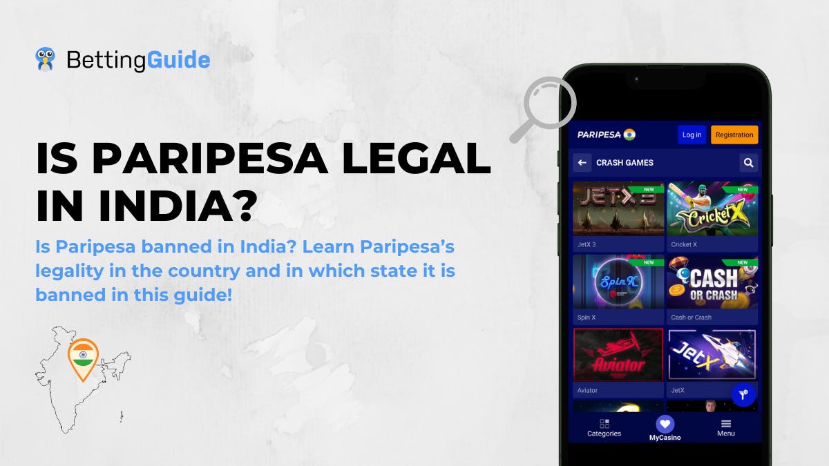 Is Paripesa legal in India? 