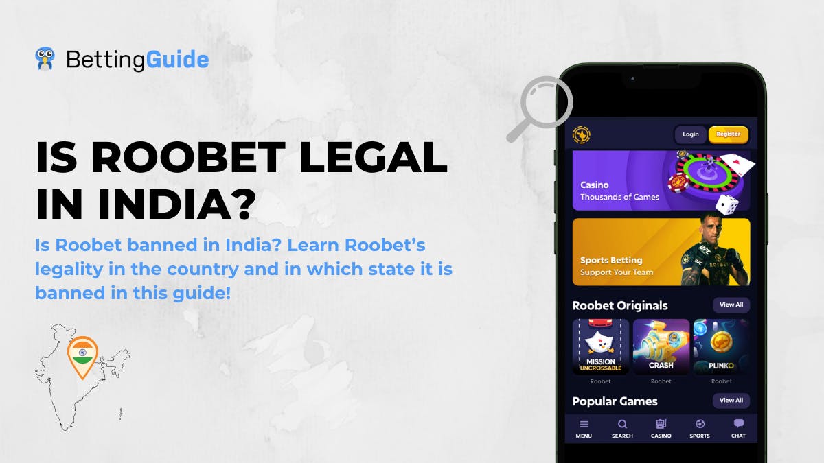 is roobet legal in india