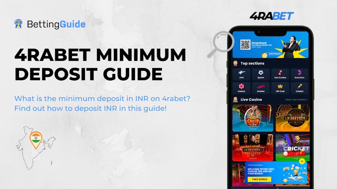 4rabet Minimum Deposit in India