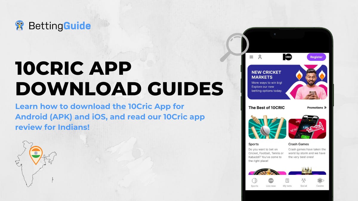 10Cric app download guides. Learn how to download the 10Cric app for Android (APK) and iOS, and read our 10Cric app review for Indians.