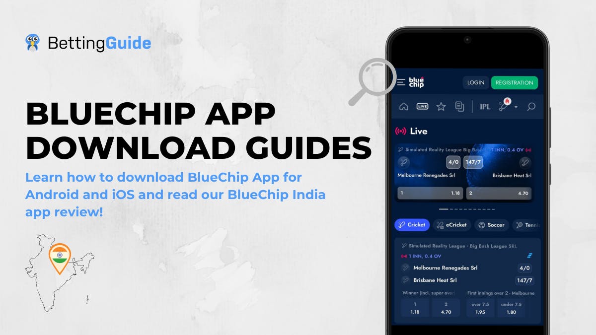 BlueChip app download guides.