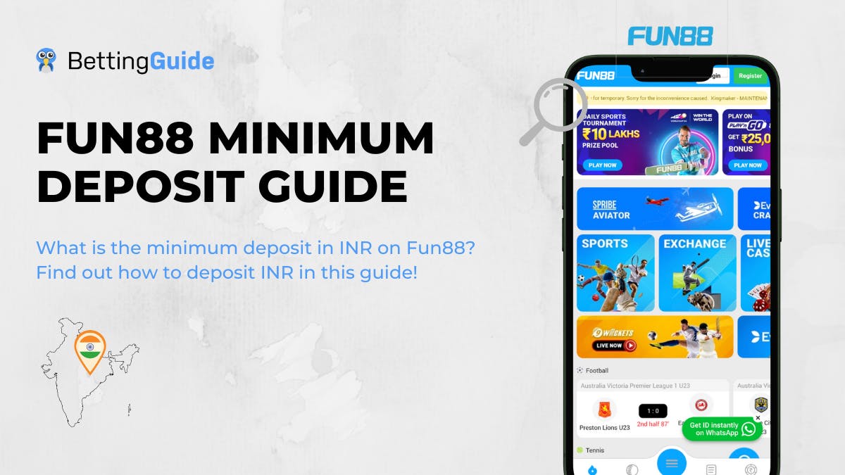 fun88 Minimum Deposit in India