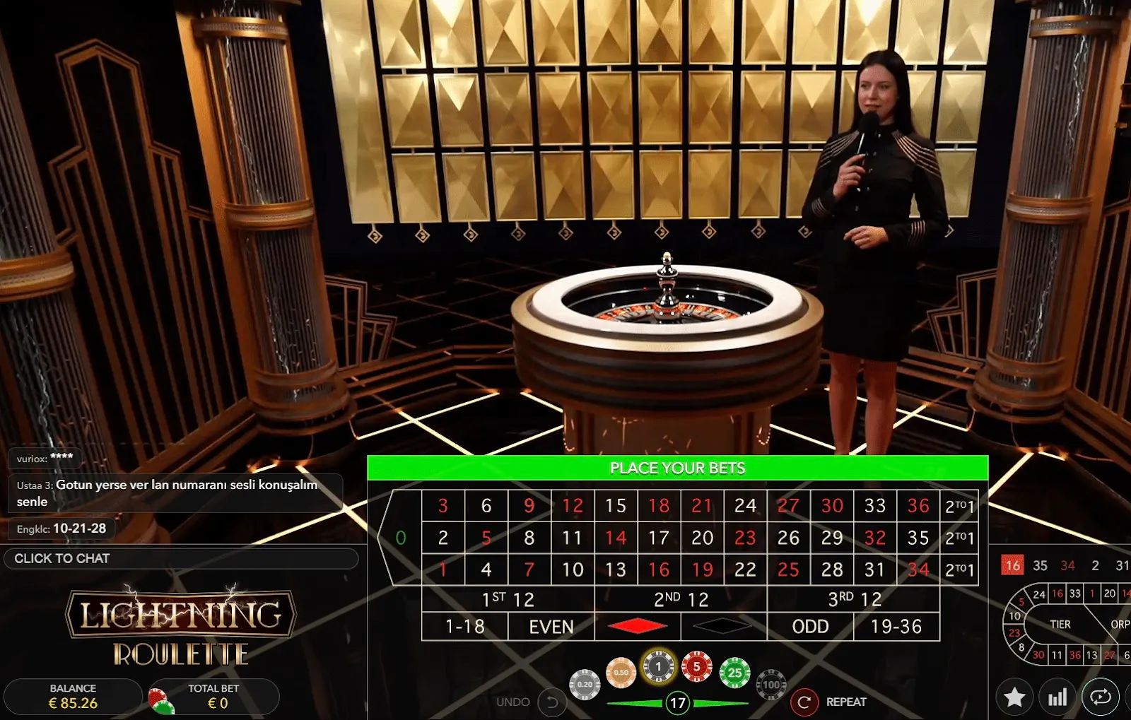 lightning roulette testing 