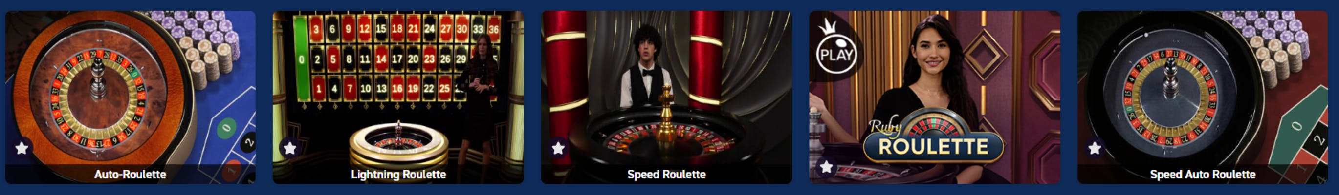 Betfred SA Online Roulette Games